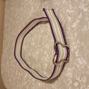 Vintage aeropostale butterfly striped belt
